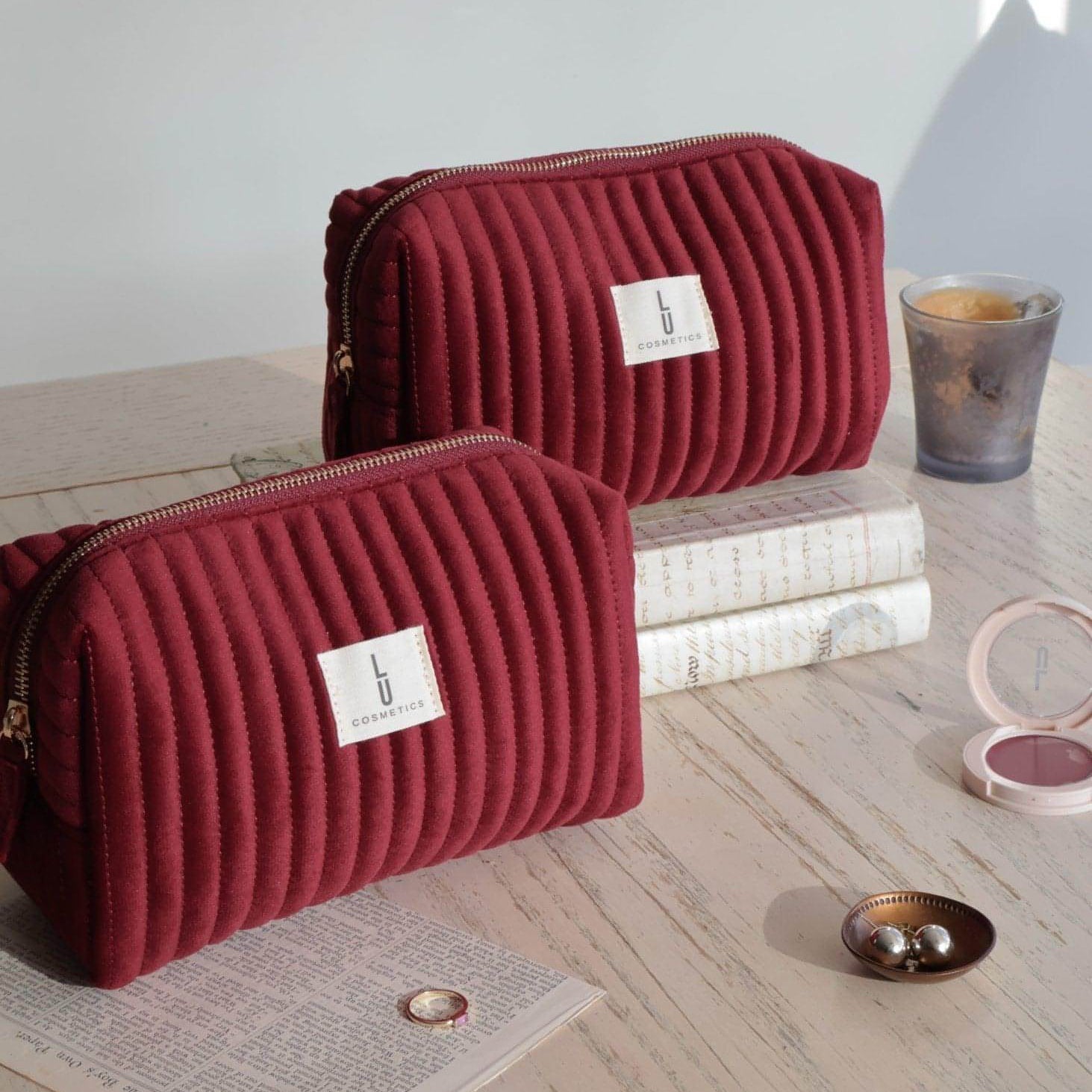 Bolsa Cosmetiquera Velvet - Lu Cosmetics