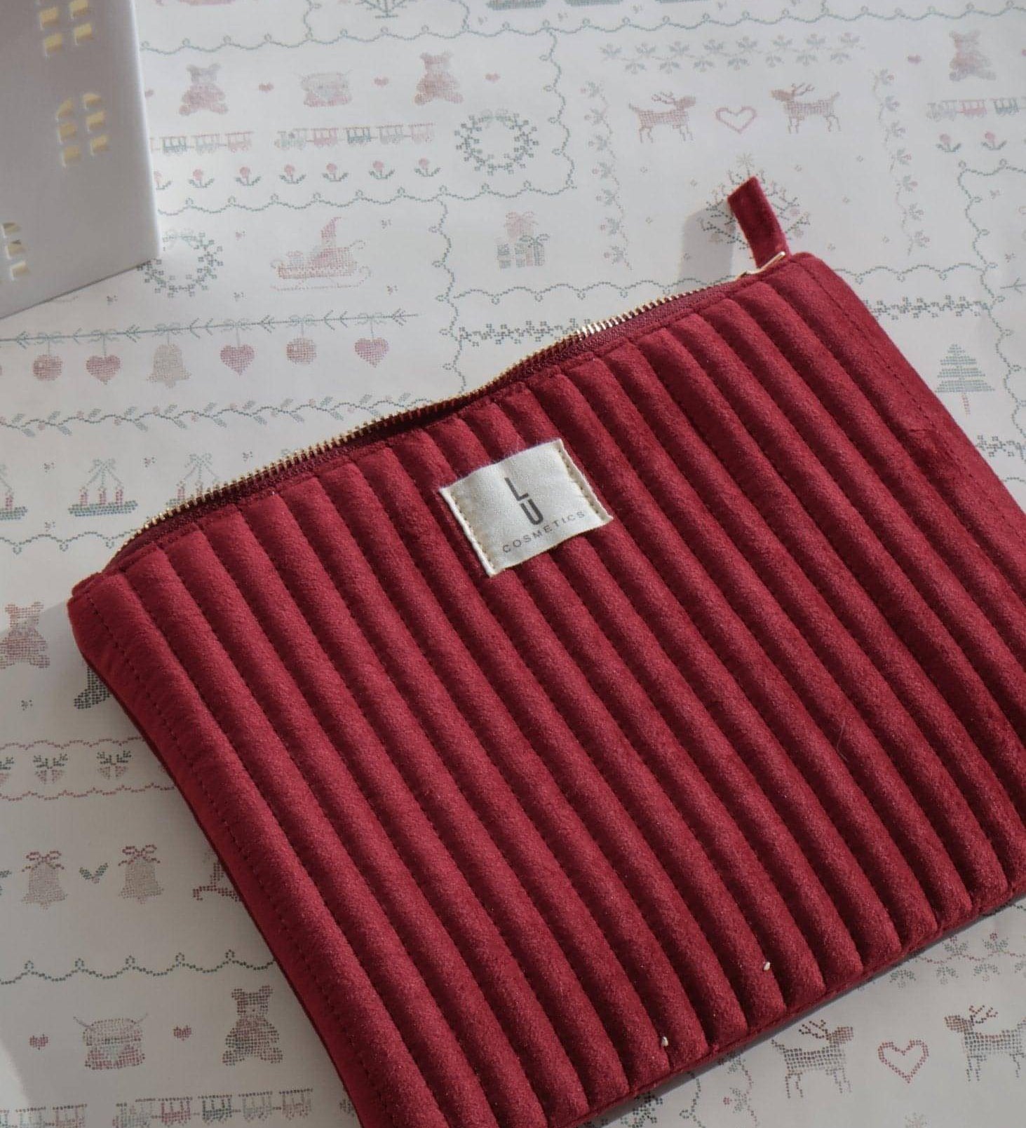 Bolsa Cosmetiquera Velvet - Lu Cosmetics