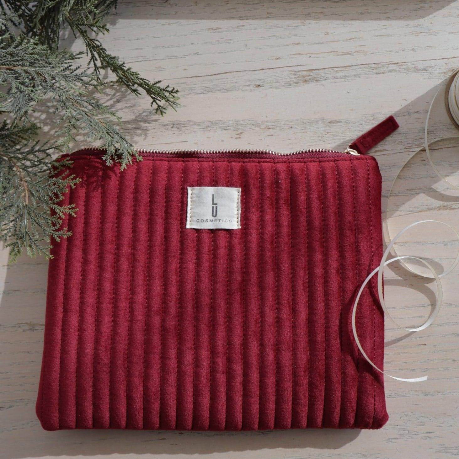 Bolsa Cosmetiquera Velvet - Lu Cosmetics