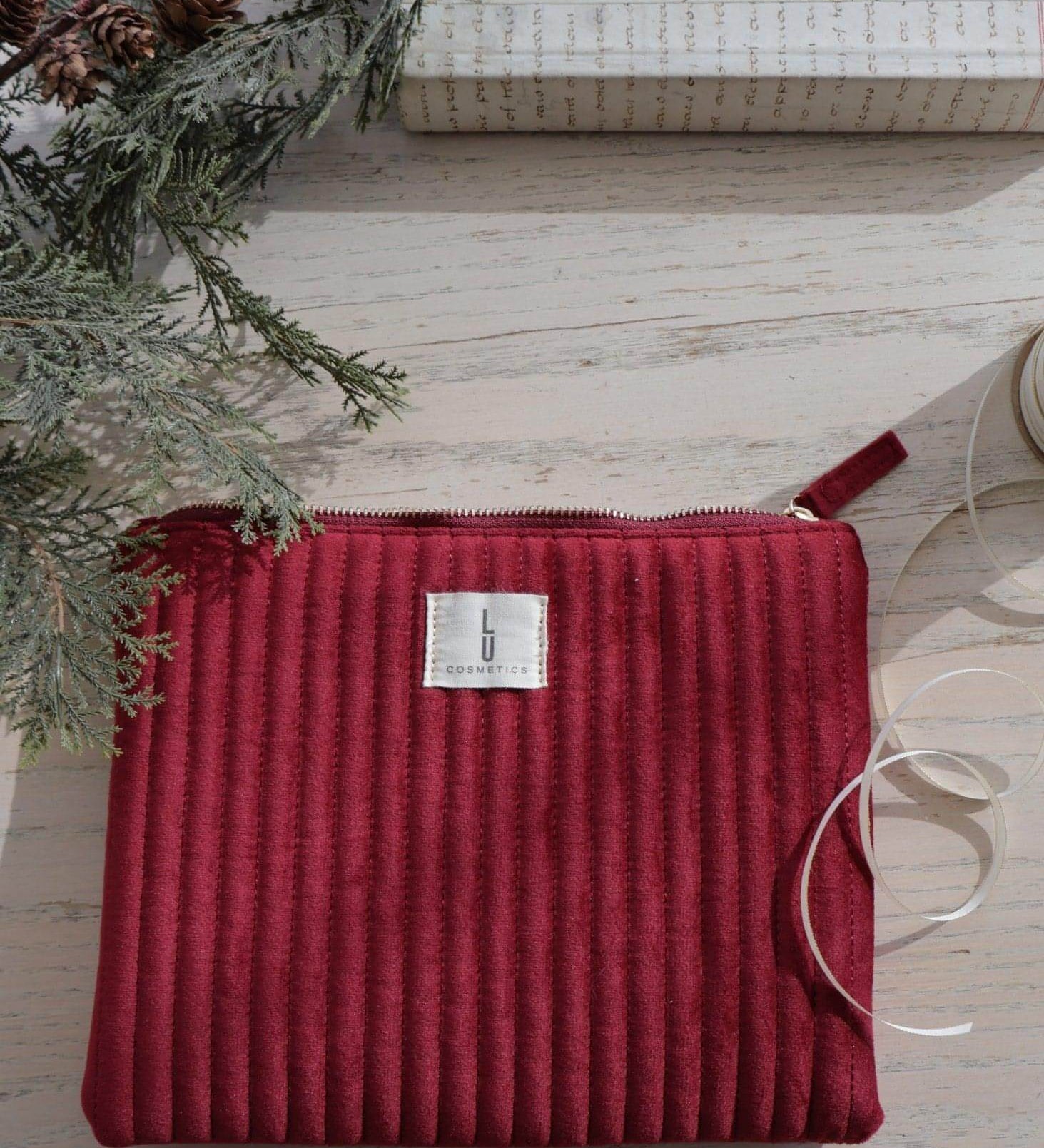 Bolsa Cosmetiquera Velvet - Lu Cosmetics