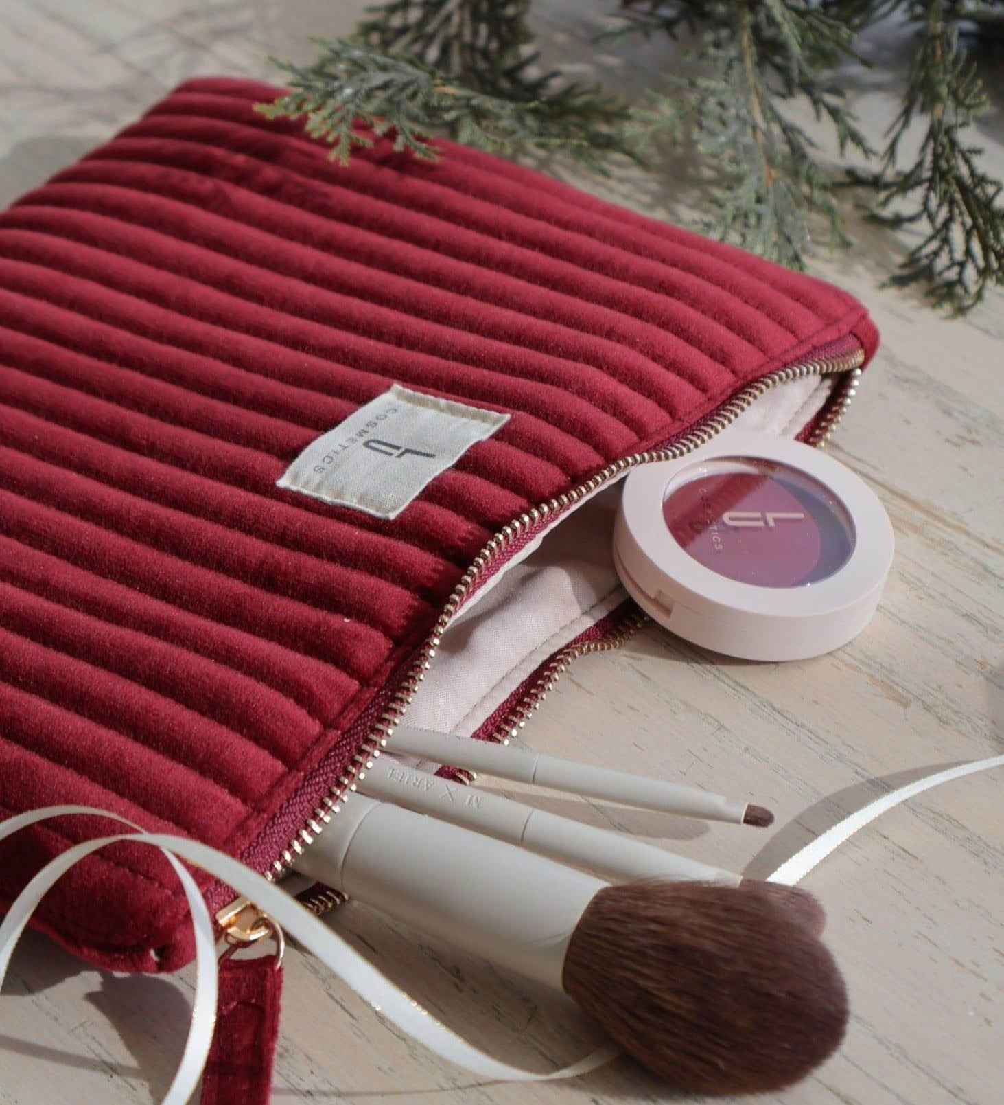 Bolsa Cosmetiquera Velvet - Lu Cosmetics