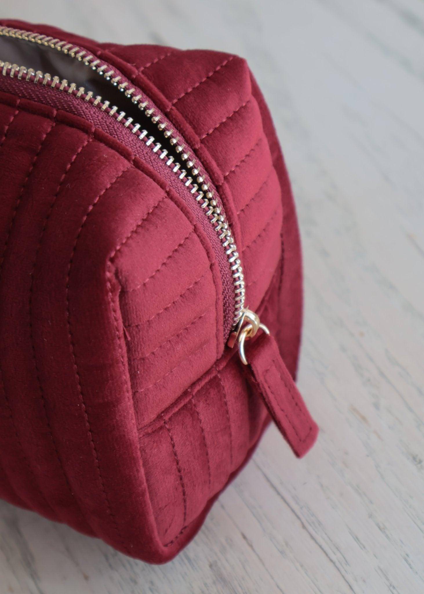 Bolsa Cosmetiquera Velvet - Lu Cosmetics