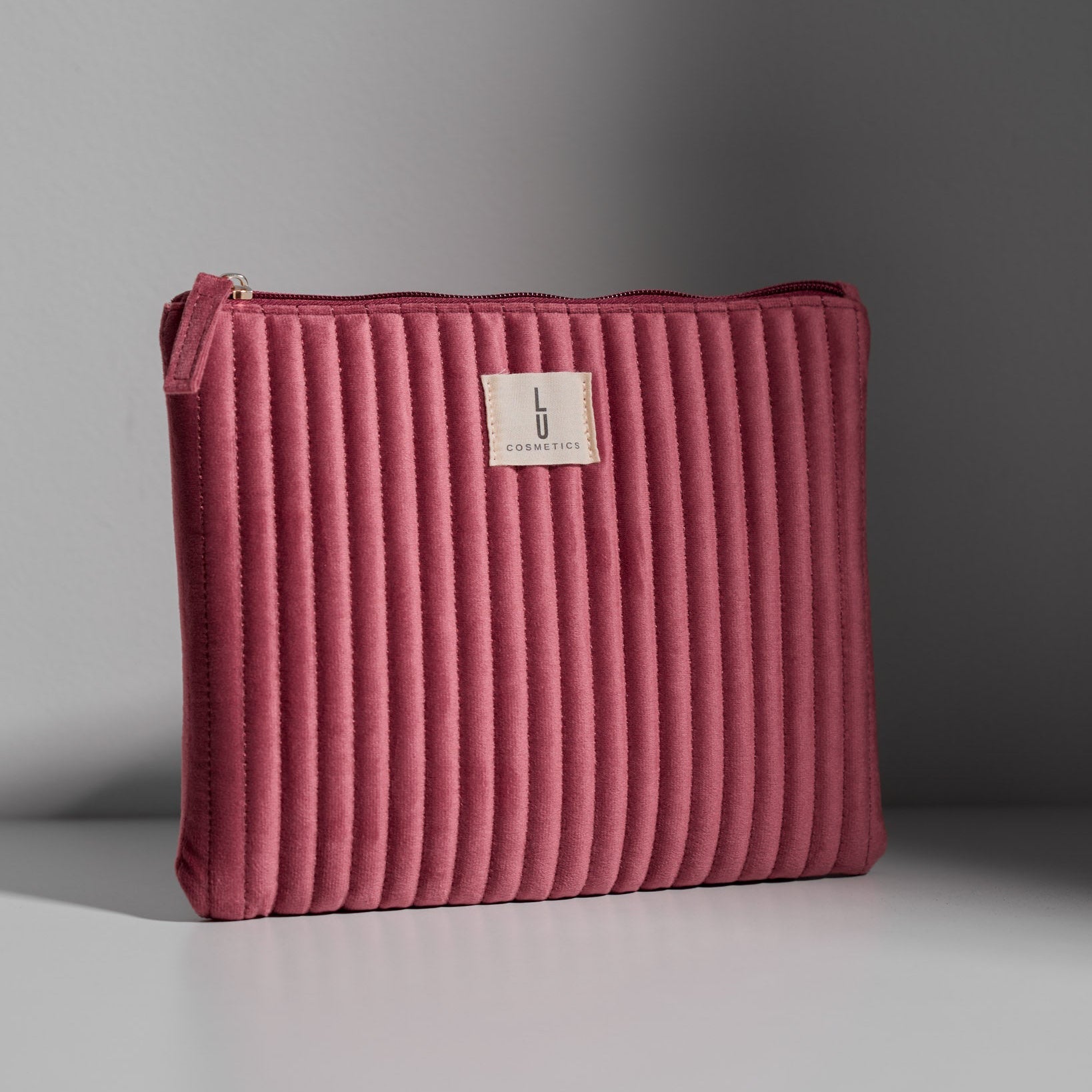 Bolsa Cosmetiquera Velvet Rosé - Lu Cosmetics