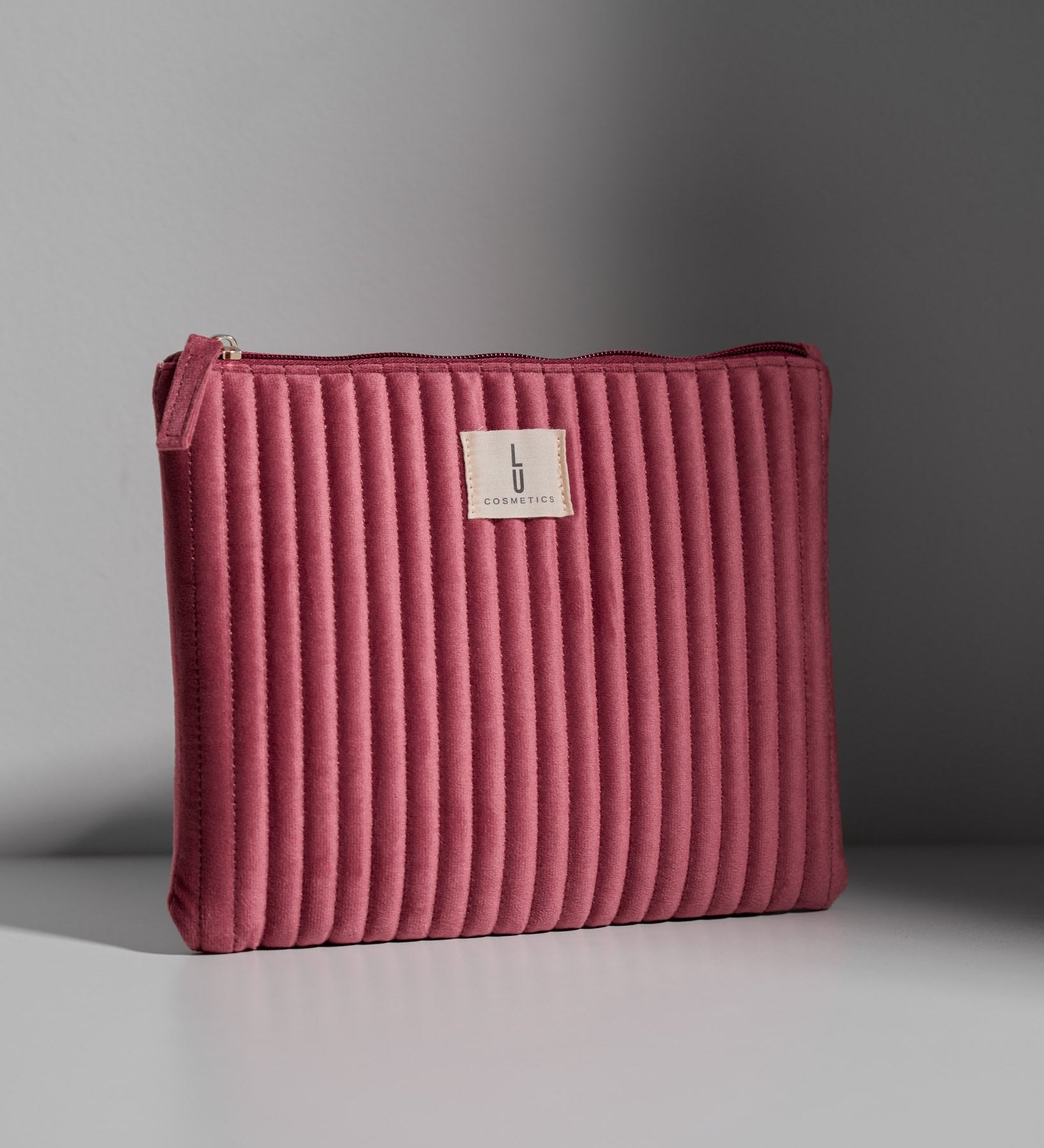 Bolsa Cosmetiquera Velvet Rosé - Lu Cosmetics