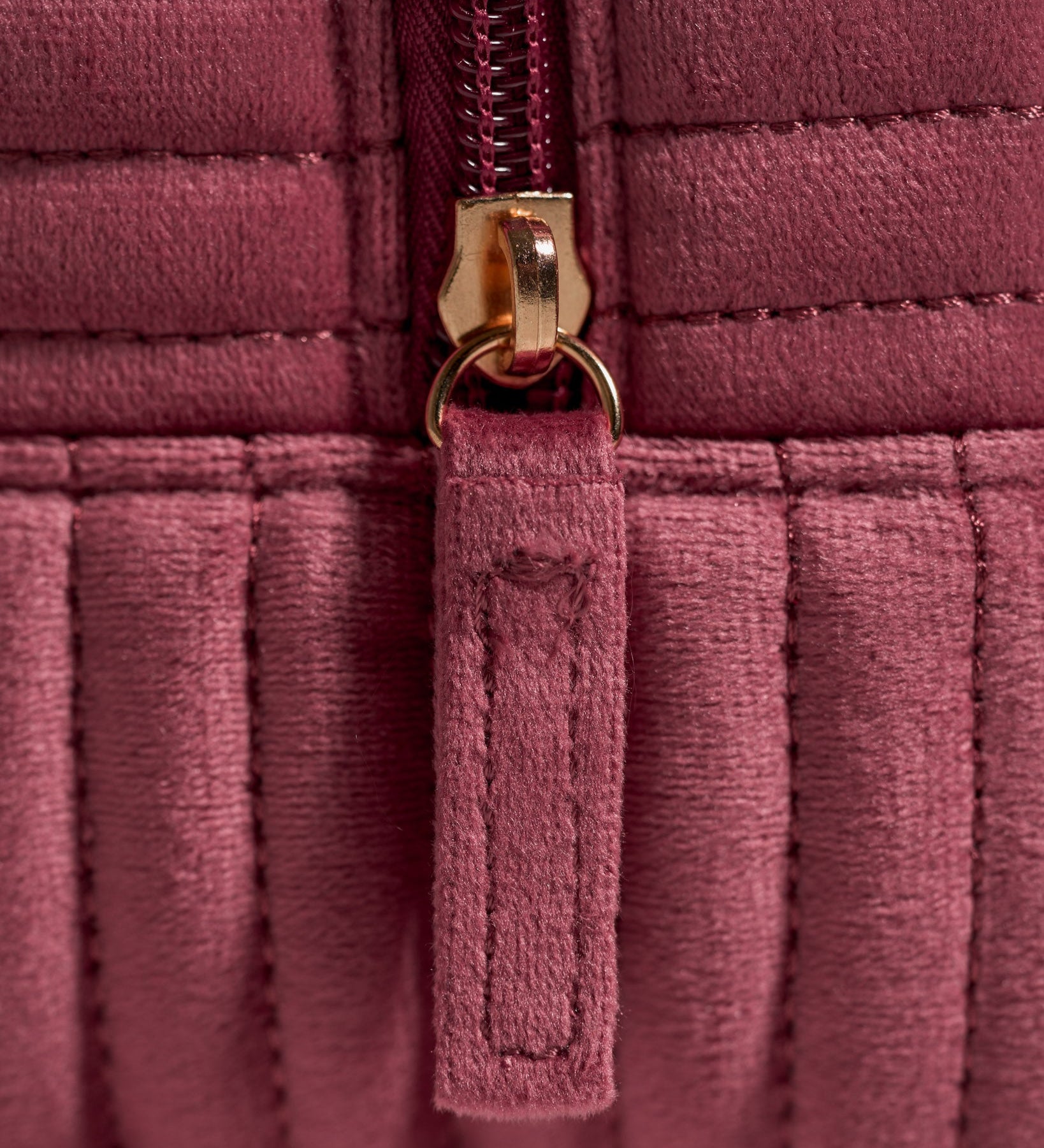 Bolsa Cosmetiquera Velvet Rosé - Lu Cosmetics