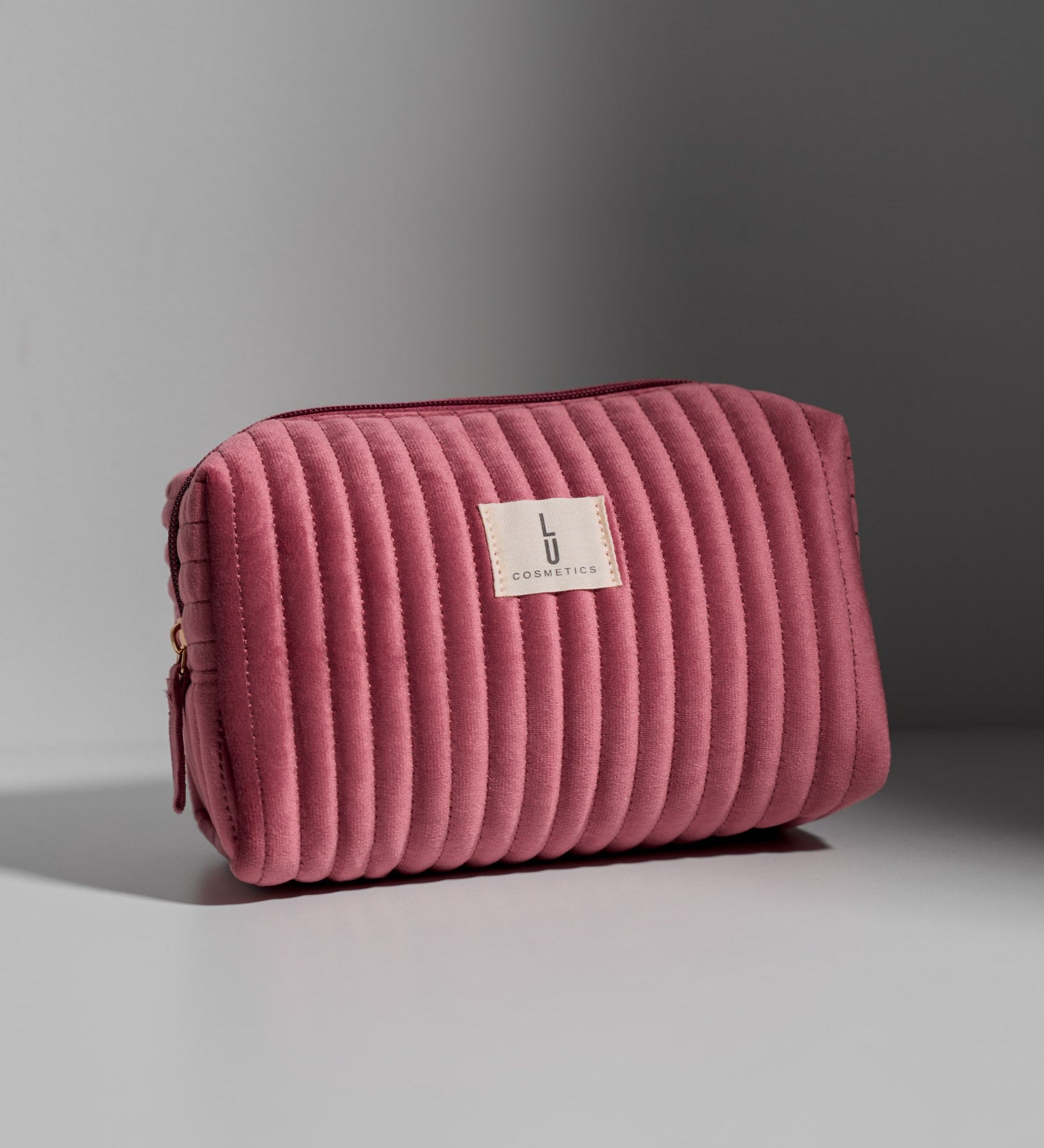Bolsa Cosmetiquera Velvet Rosé - Lu Cosmetics