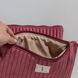 Bolsa Cosmetiquera Velvet Rosé - Lu Cosmetics