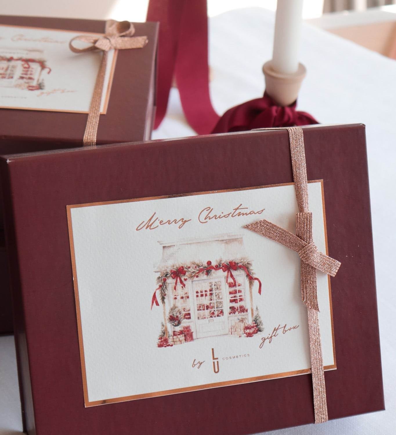 Christmas Gift Box (solo la caja) - Lu Cosmetics