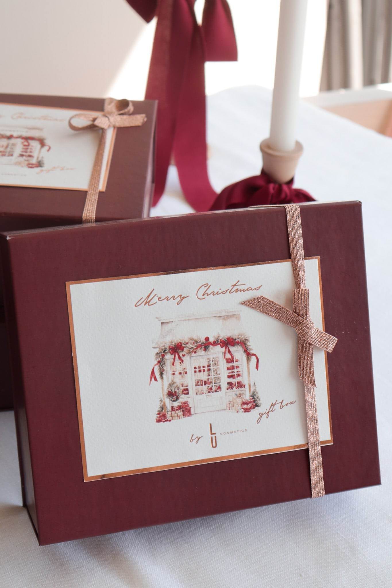 Christmas Gift Box (solo la caja) - Lu Cosmetics