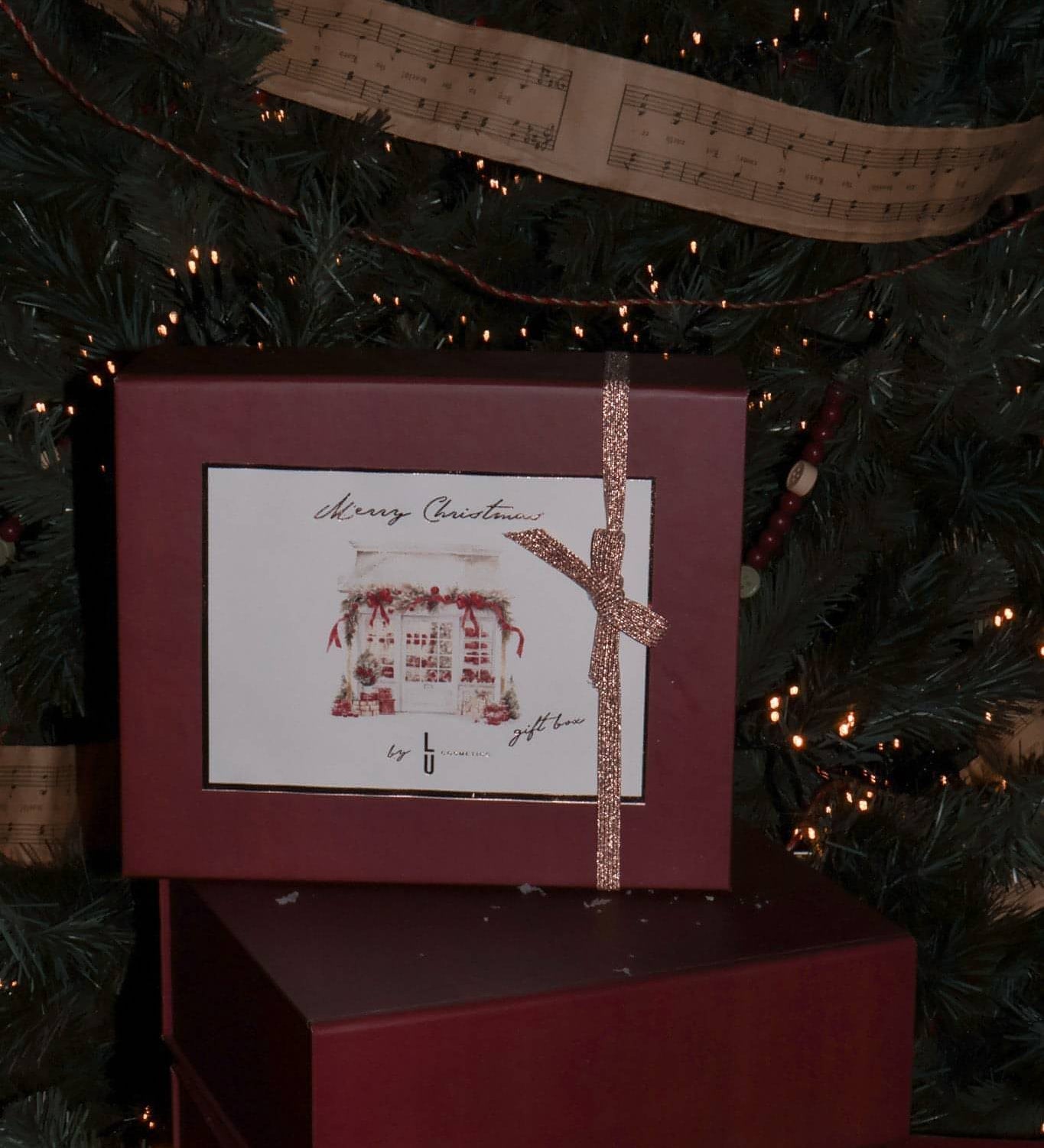 Christmas Gift Box (solo la caja) - Lu Cosmetics