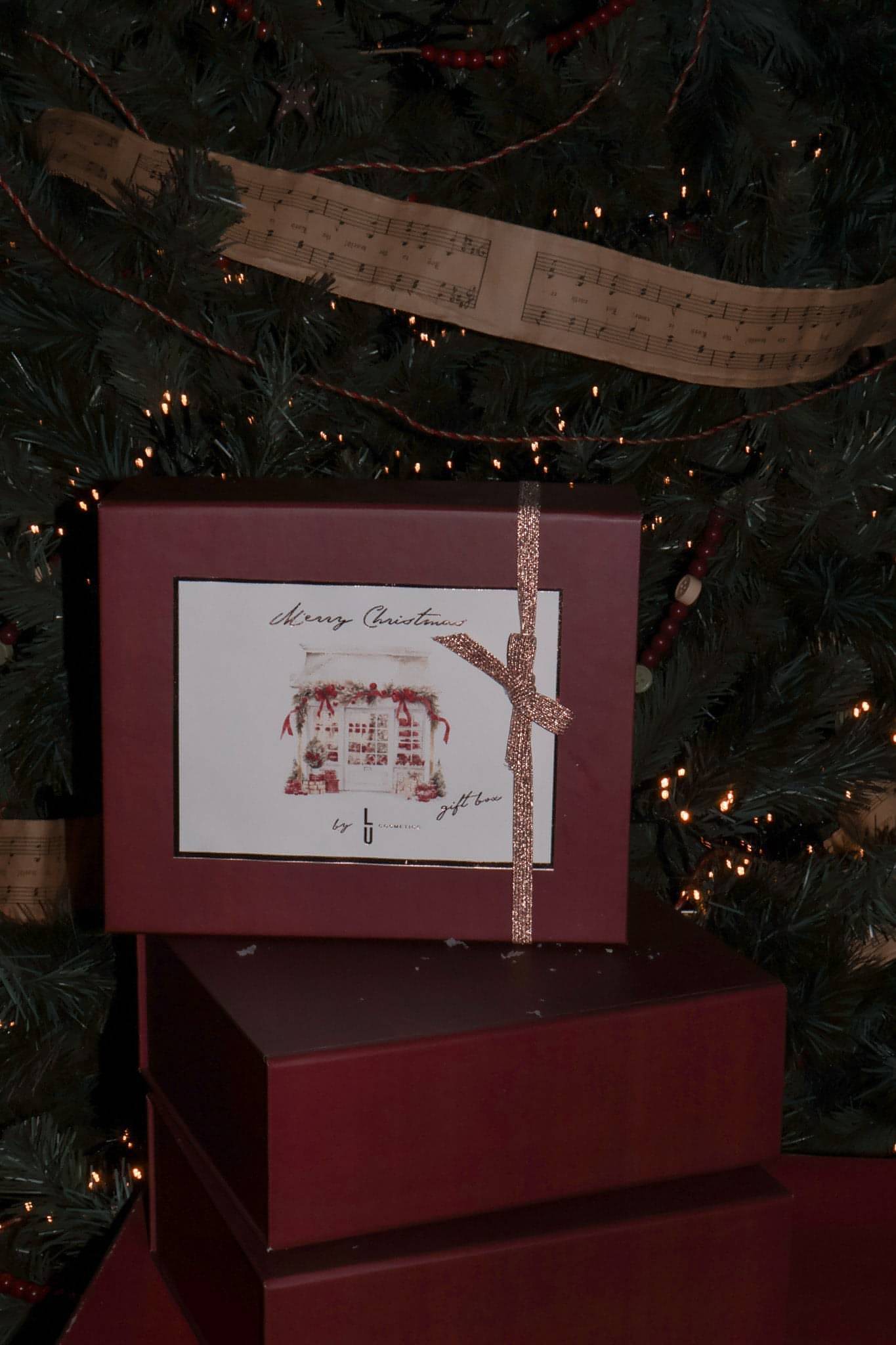 Christmas Gift Box (solo la caja) - Lu Cosmetics