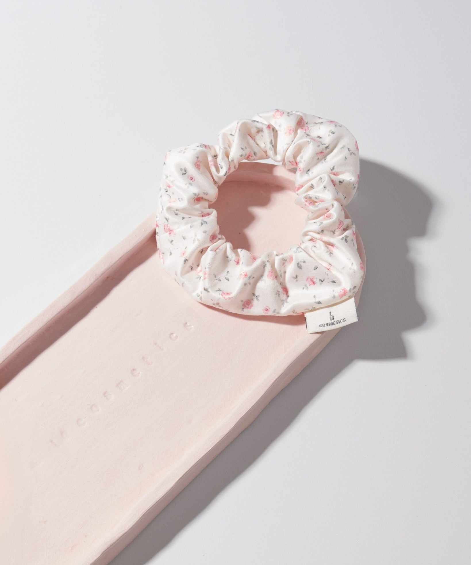 Flower Hair Scrunchie - Lu Cosmetics