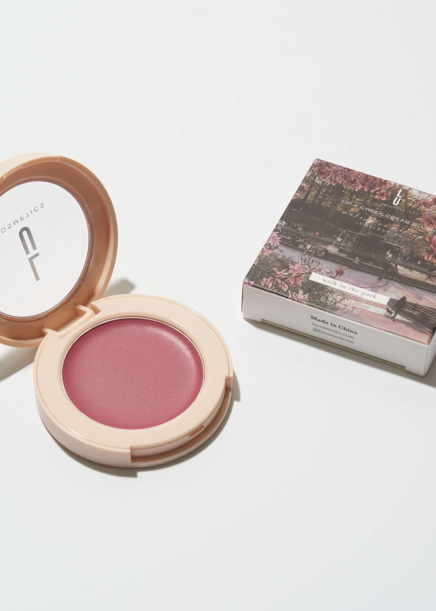 Lip + Cheek Cream Blush - Lu Cosmetics