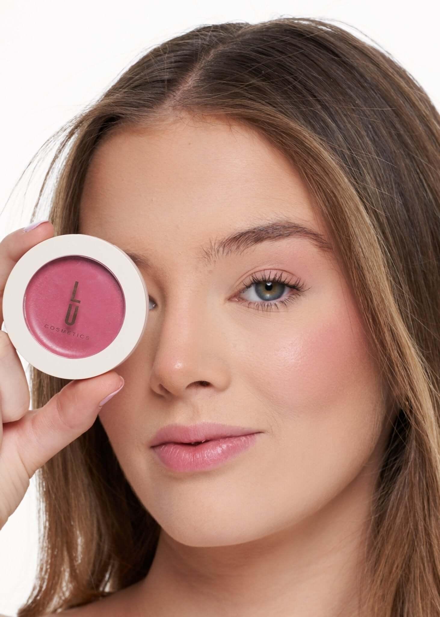 Lip + Cheek Cream Blush - Lu Cosmetics