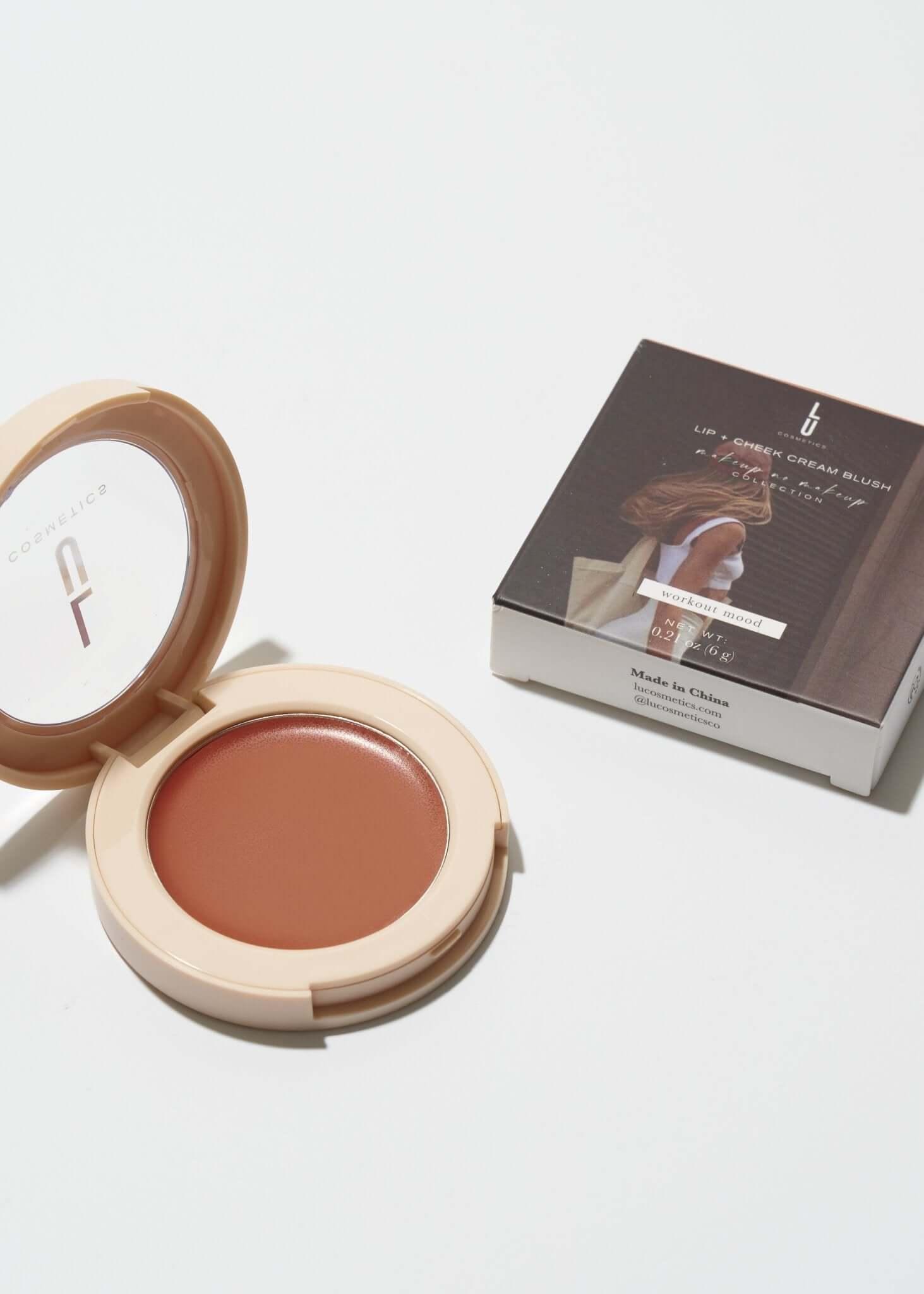 Lip + Cheek Cream Blush - Lu Cosmetics