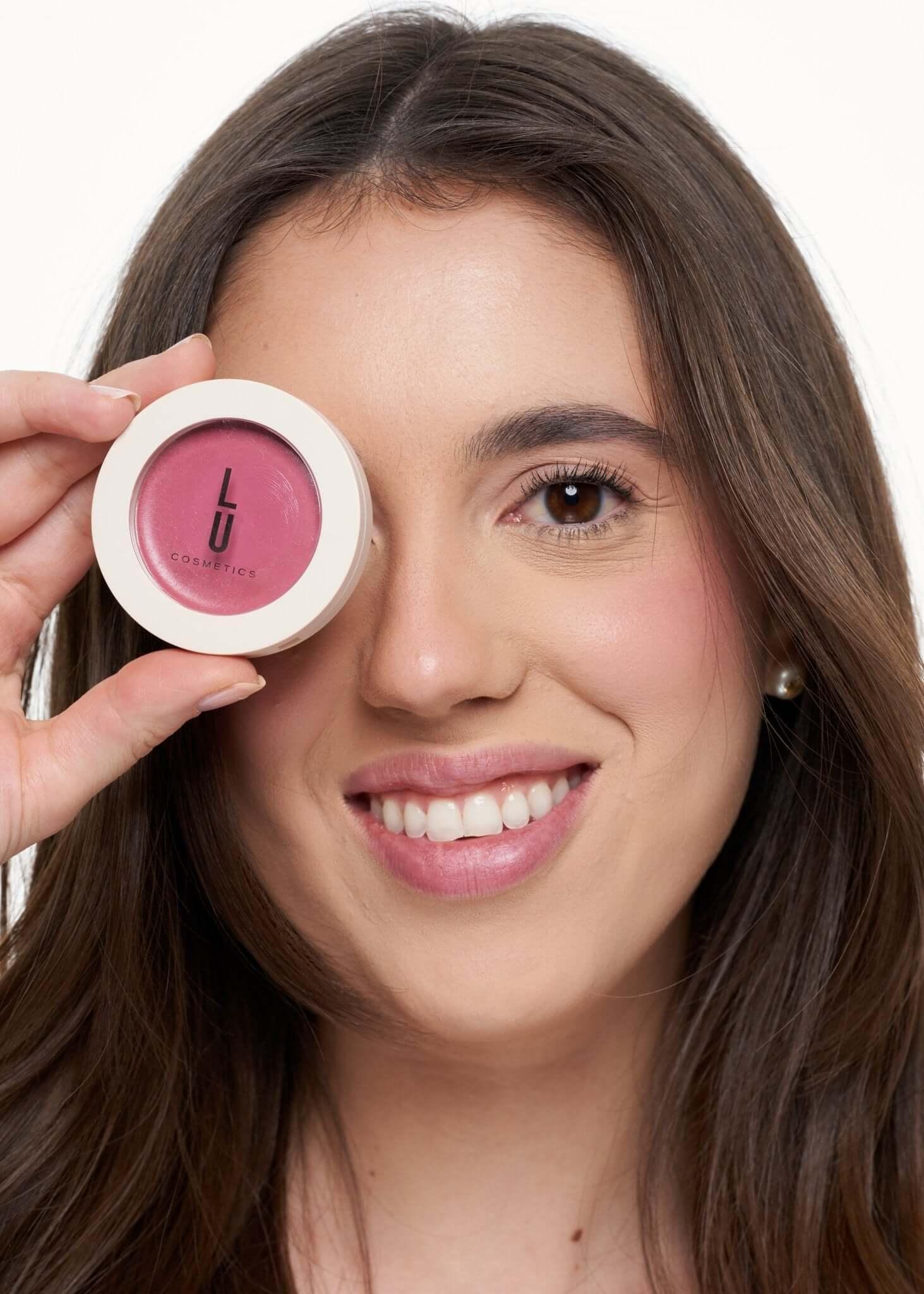 Lip + Cheek Cream Blush - Lu Cosmetics