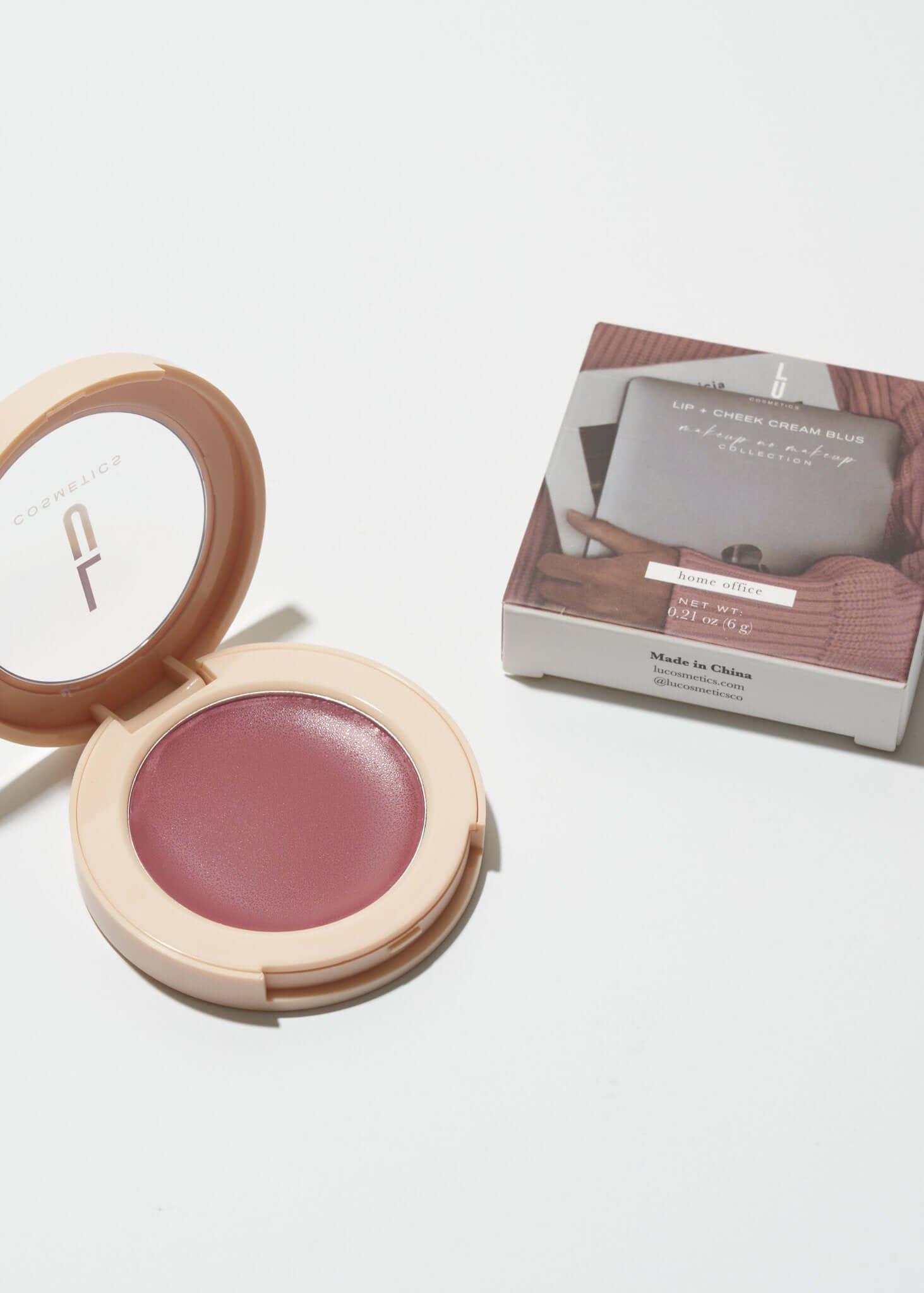 Lip + Cheek Cream Blush - Lu Cosmetics