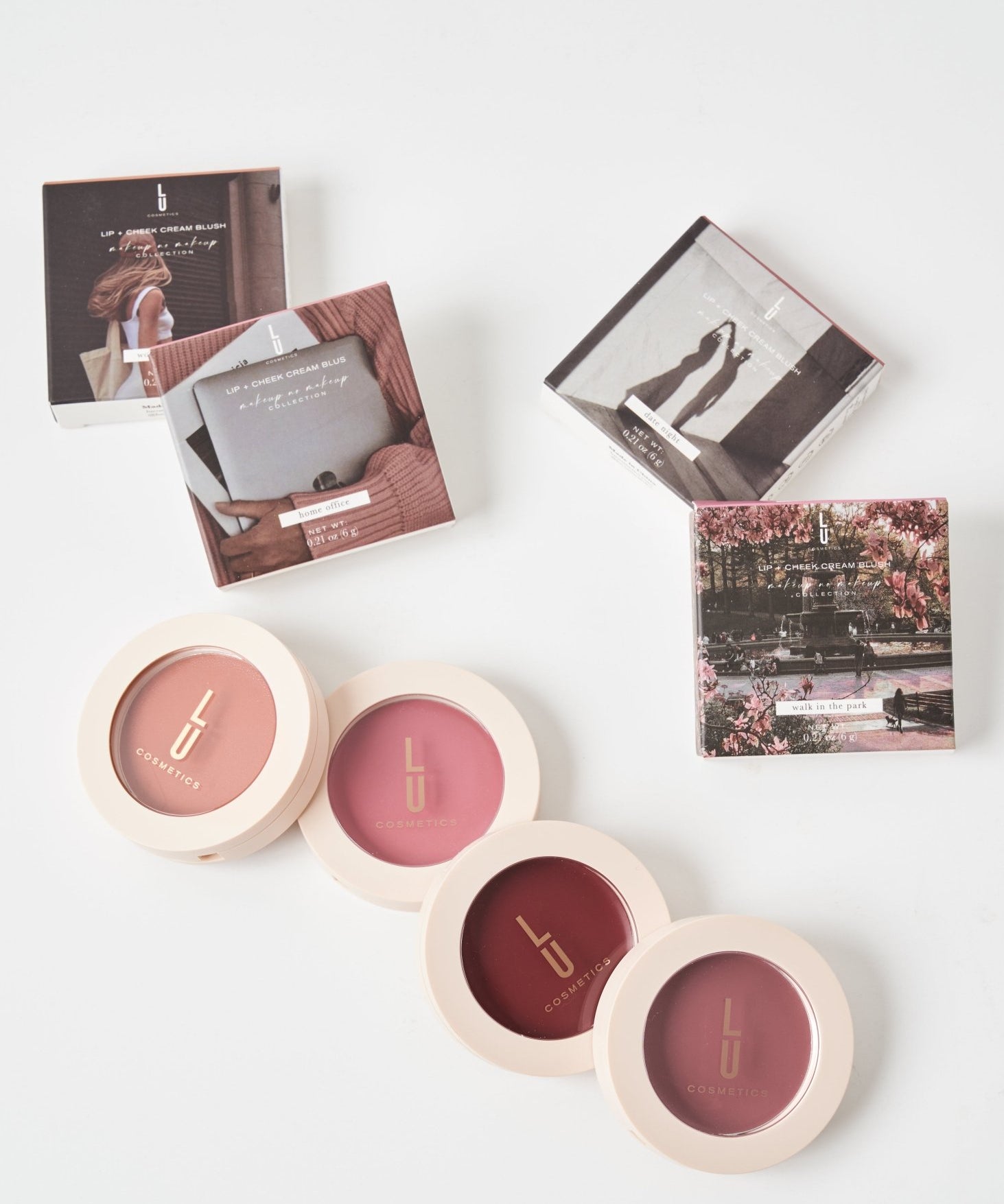 Lip + Cheek Cream Blush Bundle - Lu Cosmetics