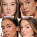 Lip + Cheek Cream Blush Bundle - Lu Cosmetics