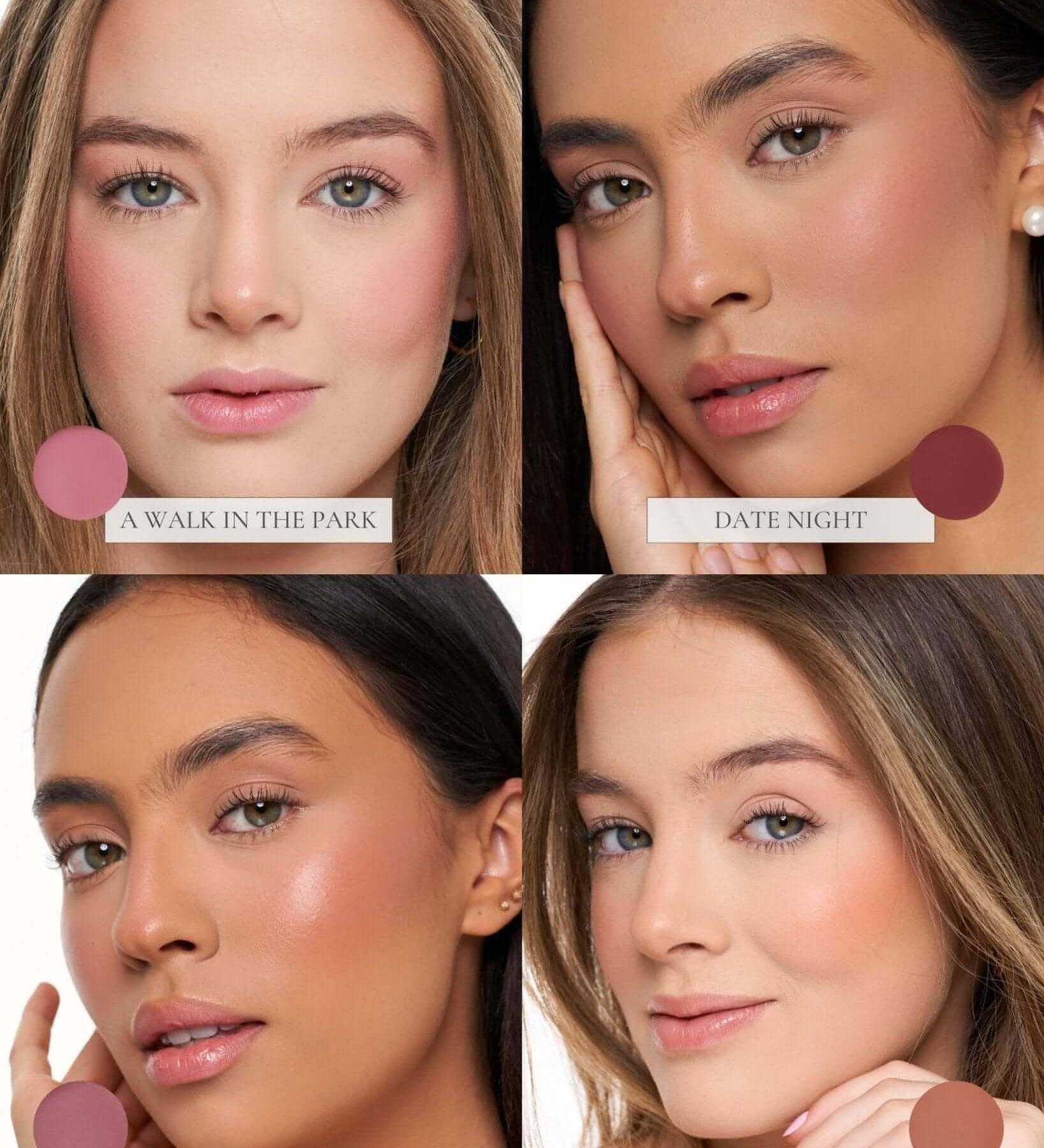 Lip + Cheek Cream Blush Bundle - Lu Cosmetics