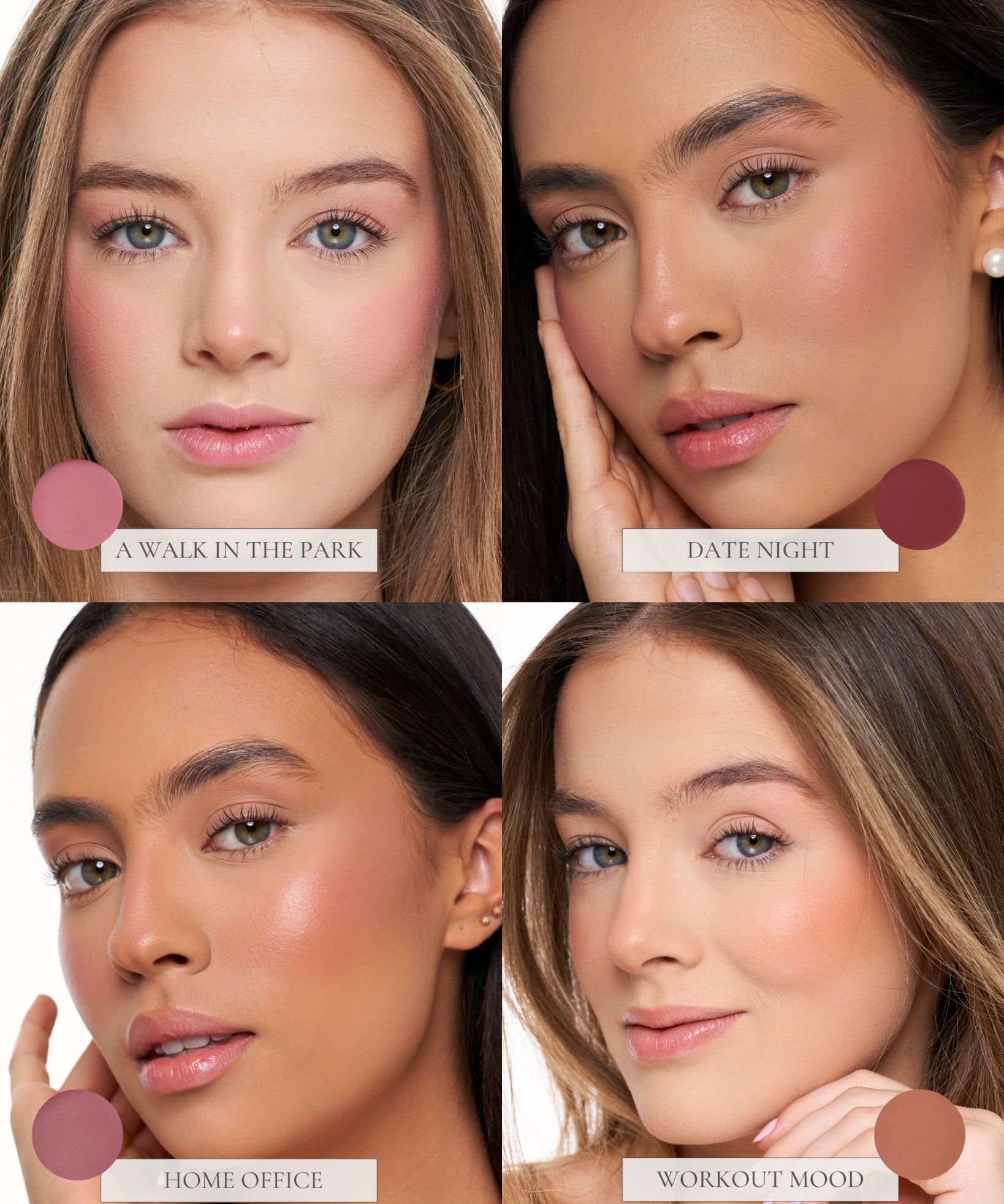 Lip + Cheek Cream Blush Bundle - Lu Cosmetics