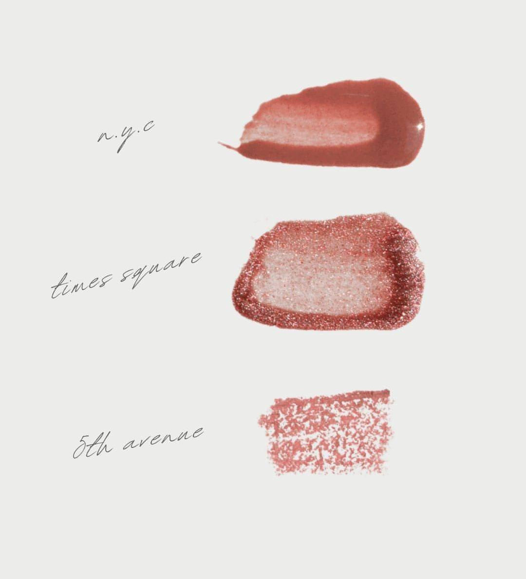 Lip Trio NYC Collection - Lu Cosmetics