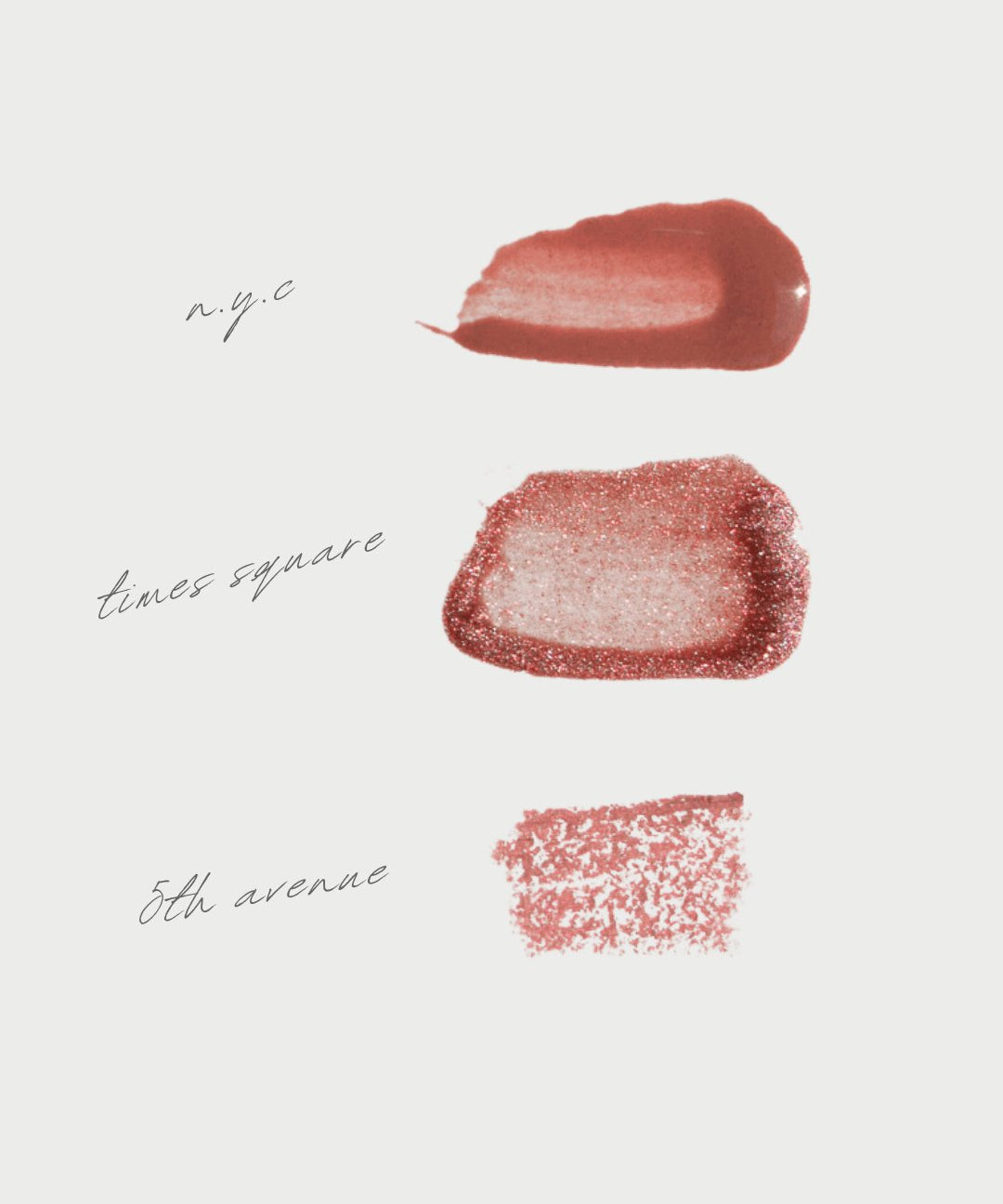 Lip Trio NYC Collection - Lu Cosmetics