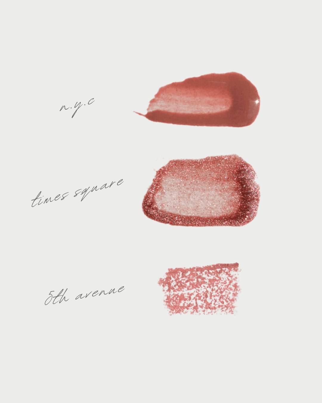 Lip Trio NYC Collection - Lu Cosmetics