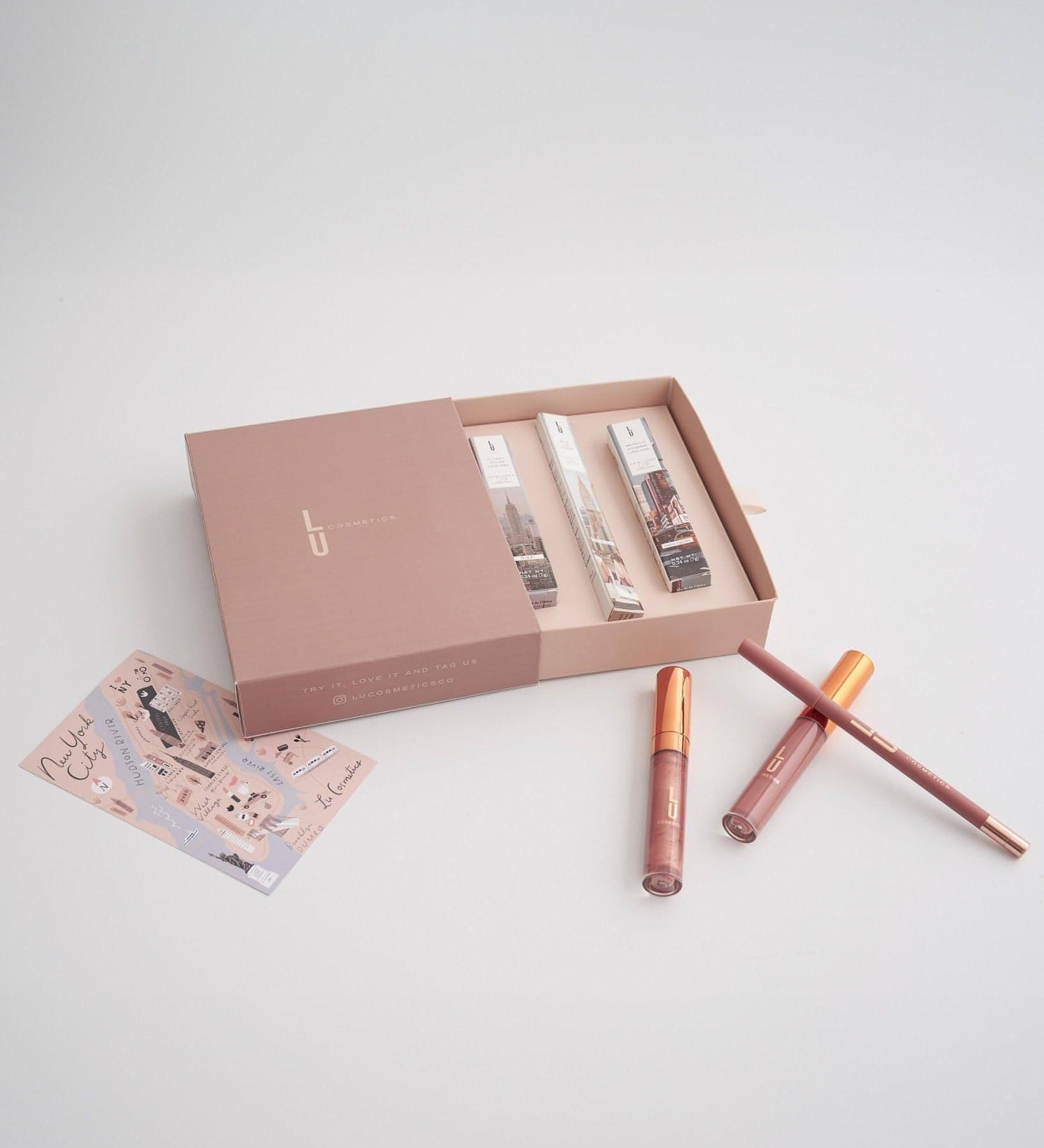 Lip Trio NYC Collection - Lu Cosmetics